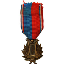 France, Confédération Musicale de France, Medal, Excellent Quality, Bronze, 38