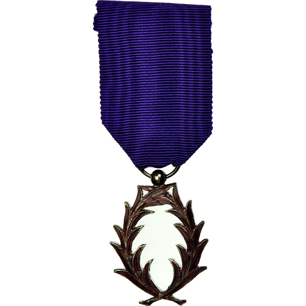 Frankreich, Ordre des Palmes Académiques, Medaille, Uncirculated, Silvered