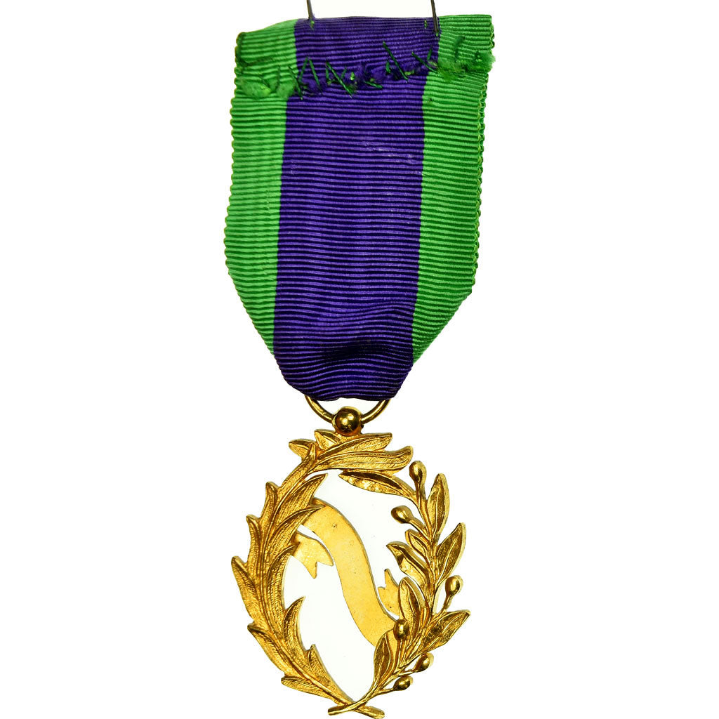 France, Encouragement Public, Medal, Excellent Quality, Gilt Bronze, 42