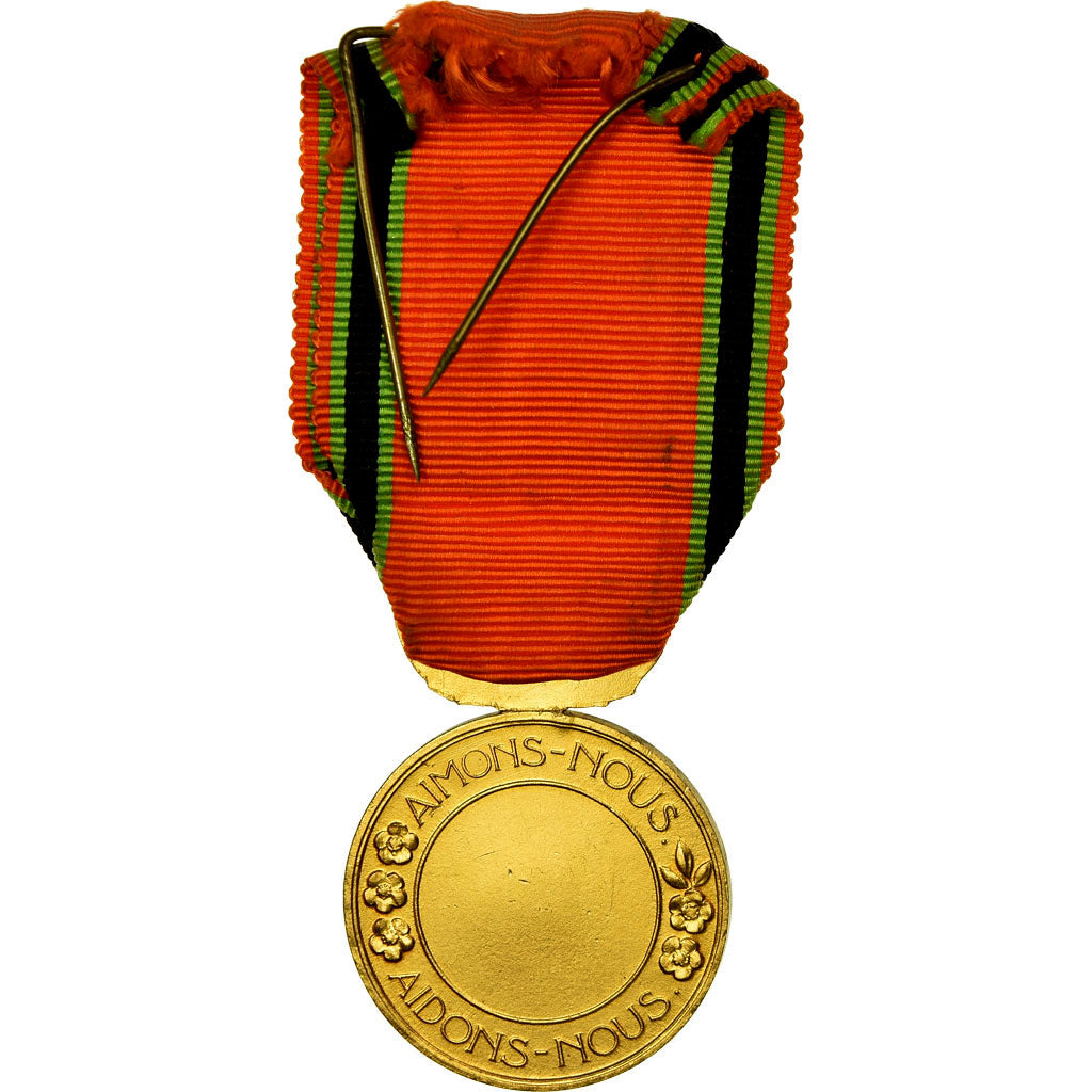 Francia, Société Nationale d'Encouragement au bien, medaglia, Fuori