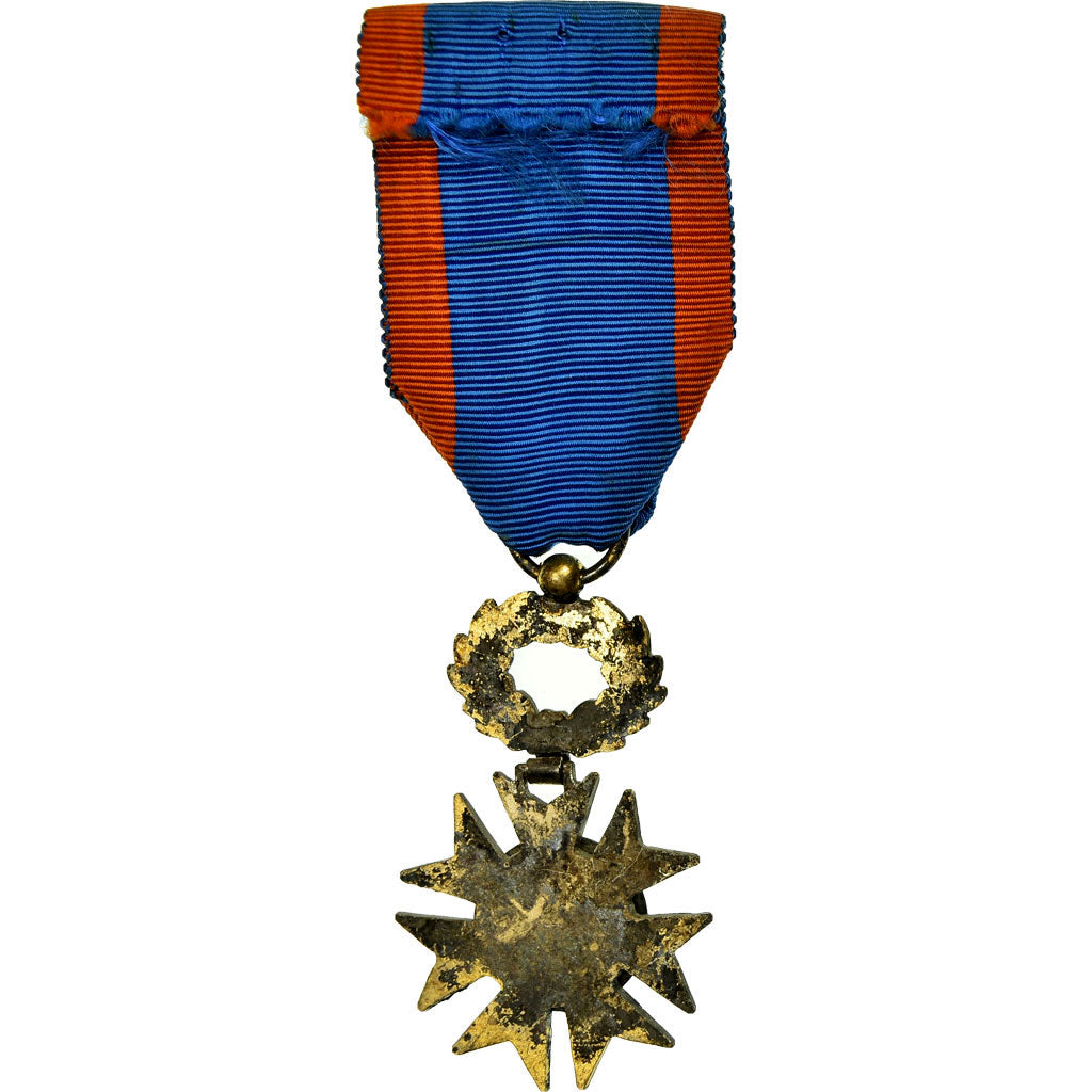 France, Education Civique, Medal, 1933, Excellent Quality, Bronze, 36