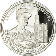 France, Medal, La Libération de Strasbourg, MS(65-70), Silver