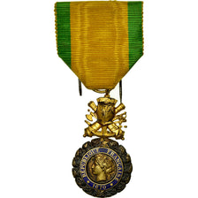 Francia, Troisième République, Valeur et Discipline, medalla, 1870, Muy buen
