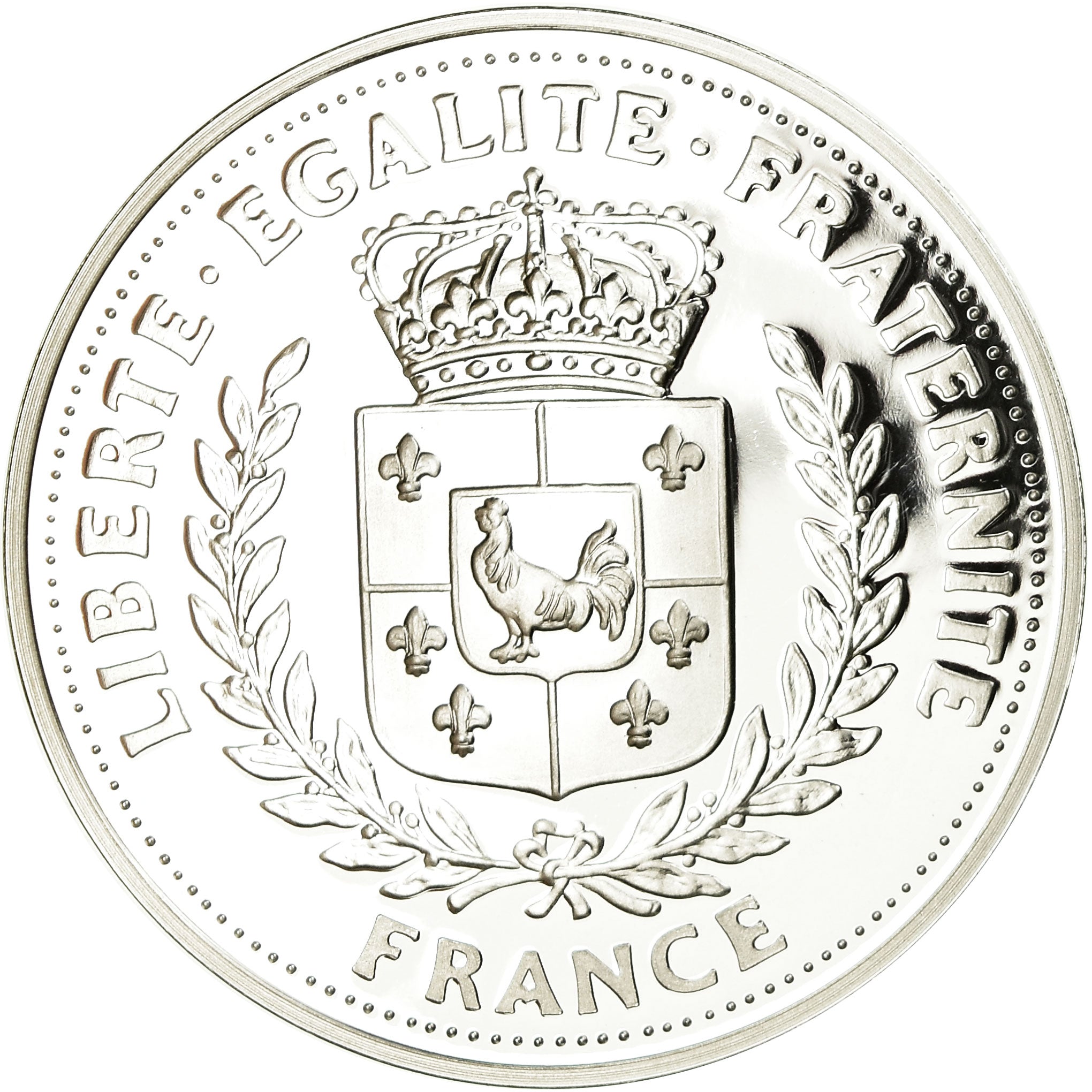 France, Medal, Marie Curie, MS(65-70), Silver