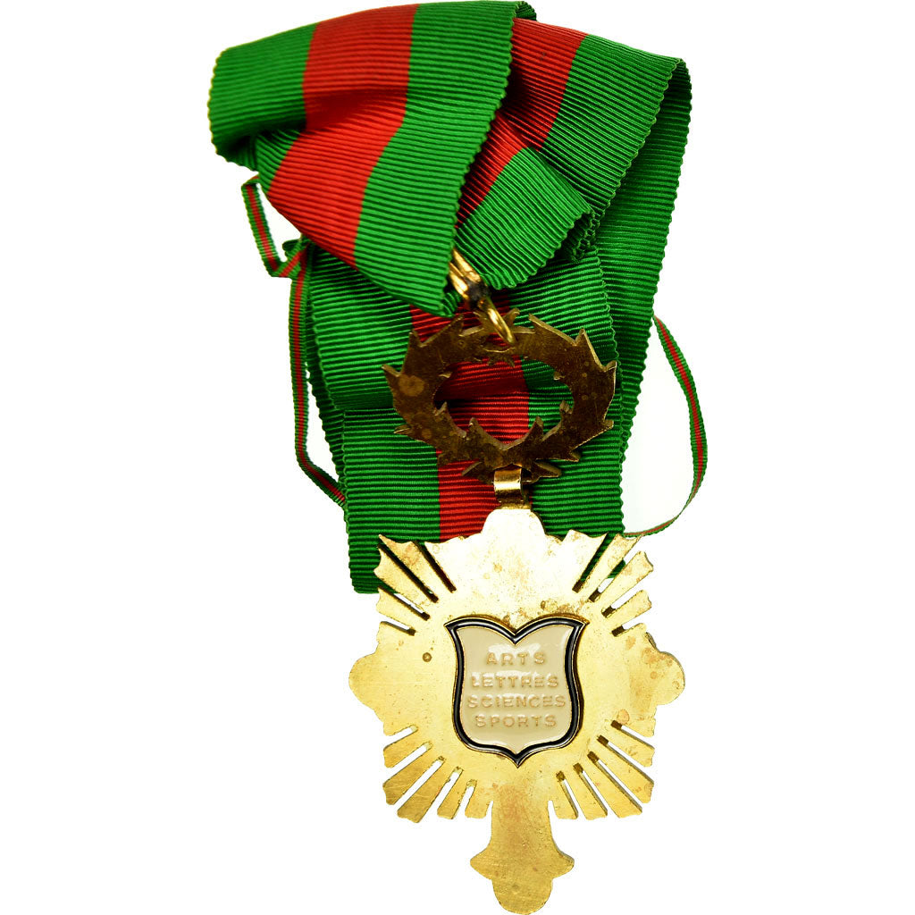 France, Courage, Dévouement, Mérite, Arts, Lettres, Sciences, Sport