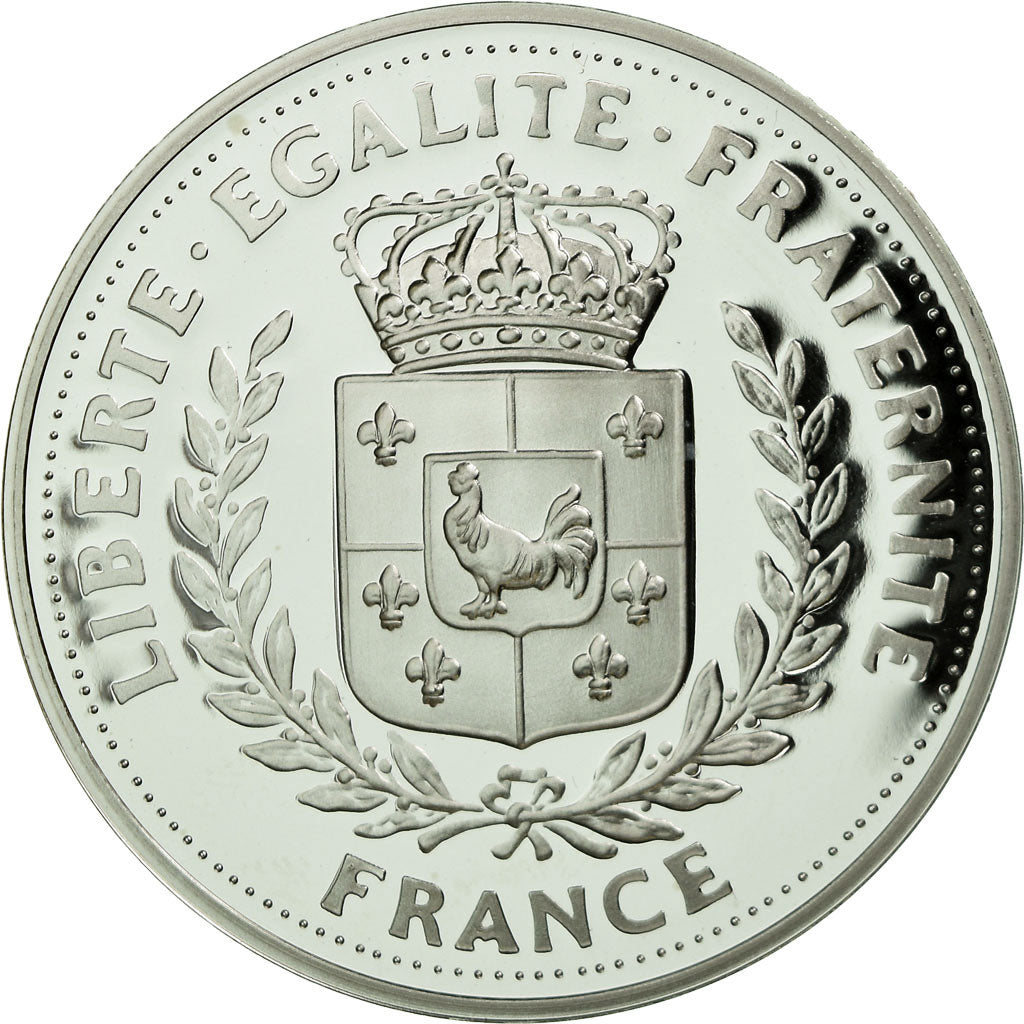 France, Médaille, Déclaration des Droits de l'Homme, FDC, Argent
