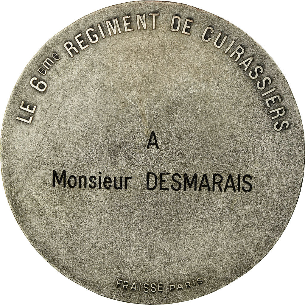 Francia, medalla, Militaire, 6ème Régiment de Cuirassiers, Fraisse, EBC+