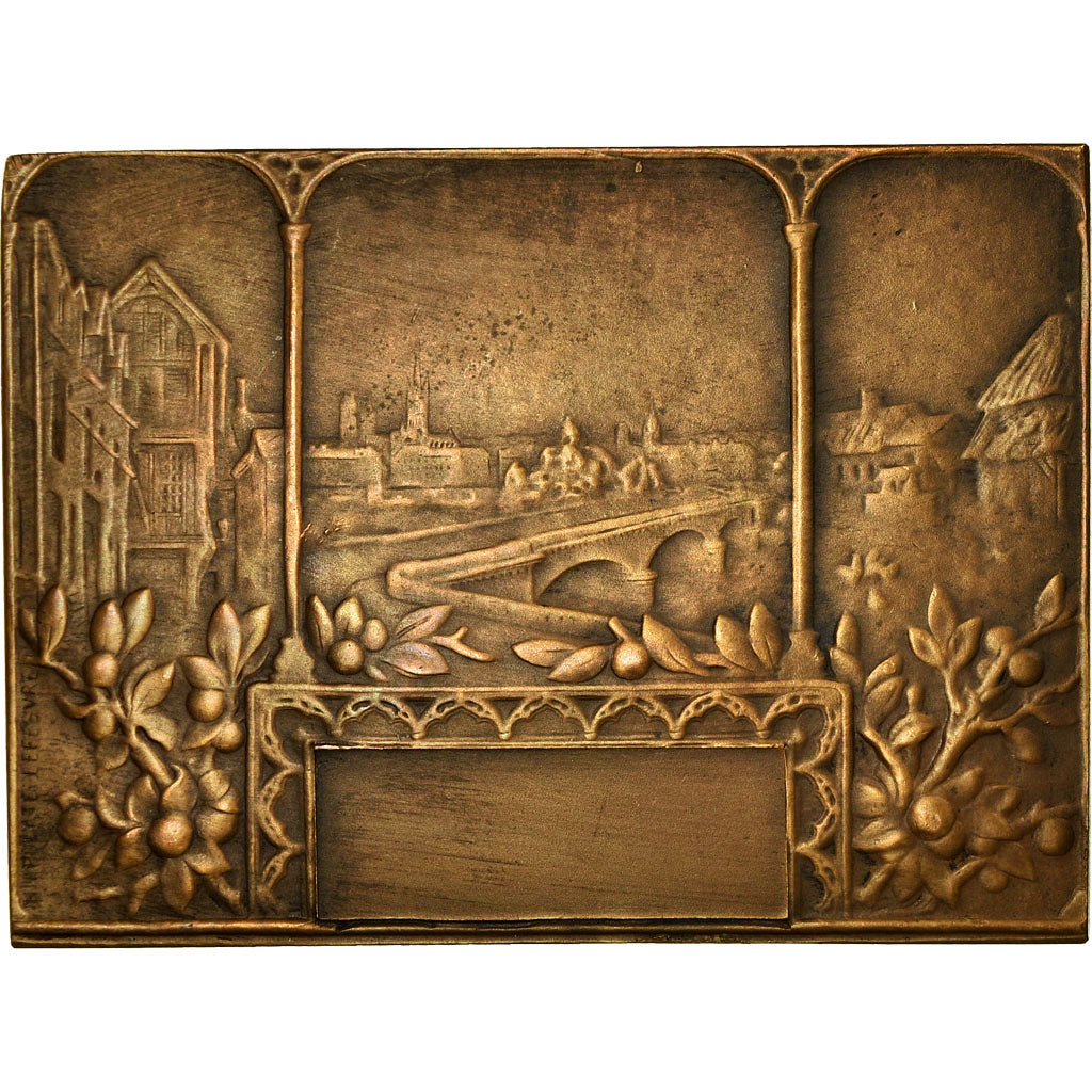 France, Medal, Ville de Rouen, Lefebvre, MS(63), Bronze
