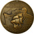 France, Medal, Compagnie Générale Transatlantique, Champlain, 1932, Delamarre