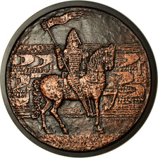 France, Medal, Guillaume Le Conquérant, History, 1997, Berechel, MS(64), Copper