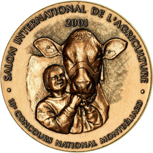 France, Medal, Concours Général Agricole des Animaux, Monbéliard, 2001, MDP