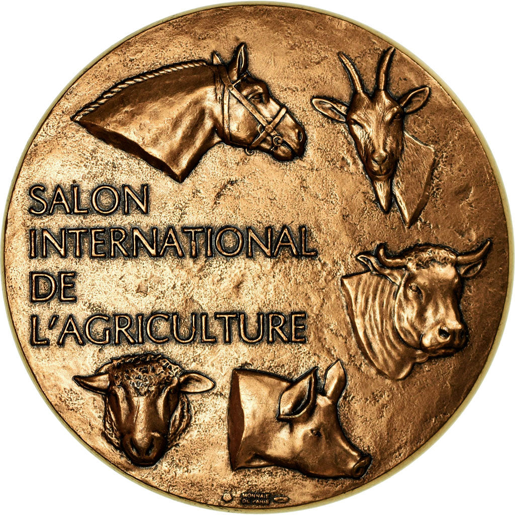 France, Medal, Concours Général Agricole des Animaux, Monbéliard, 2001, MDP