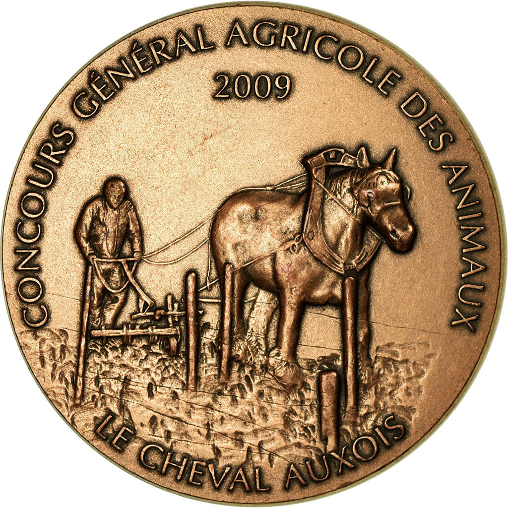 França, Medal, Concours Général Agricole des Animaux, Le Cheval Auxois, 2009