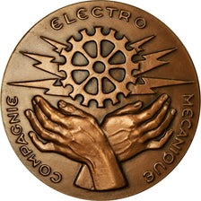 France, Medal, Compagnie Electro Mécanique, 1979, MS(63), Bronze