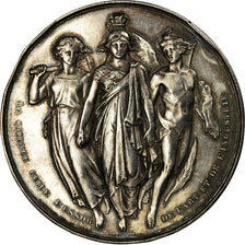 France, Medal, Société d'Emulation du Commerce, Seine Inférieure, 1861
