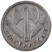 Coin, France, Bazor, 2 Francs, 1943, Beaumont le Roger, EF(40-45), Aluminum