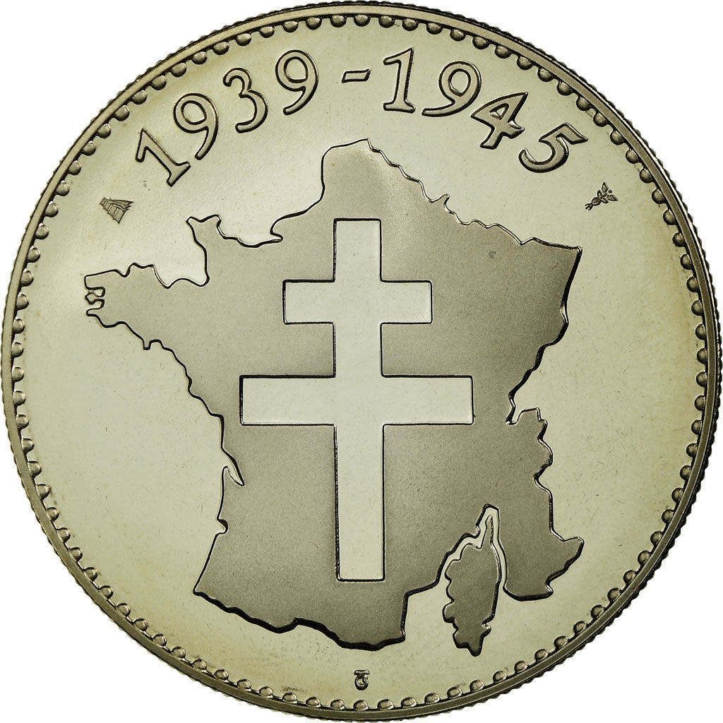 France, Medal, Seconde Guerre Mondiale, La Victoire de 1945, MS(65-70)