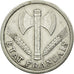 Coin, France, Bazor, 2 Francs, 1943, Beaumont le Roger, EF(40-45), Aluminum