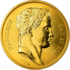 Francia, medaglia, Le sacre de Napoléon Ier par Pie VII, FDC, Rame dorato