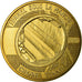 France, Medal, Tunnel sous la Manche - First Junction, 1990, MS(65-70), Bronze