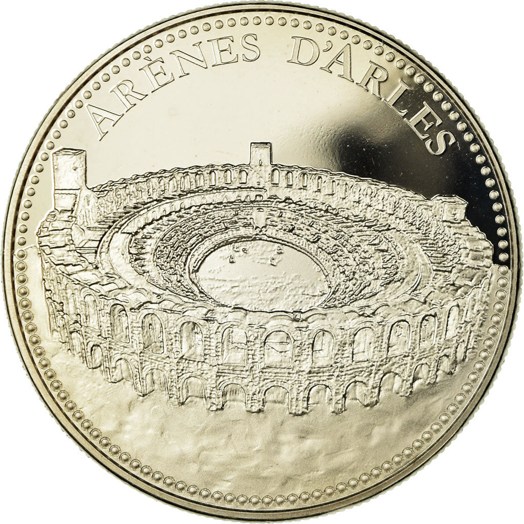 France, Medal, Arles - Les Arènes, MS(65-70), Copper-nickel