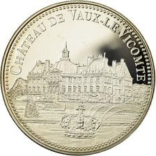 Francia, medalla, Château de Vaux-le-Vicomte, FDC, Cobre - níquel