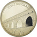 France, Medal, Pont du Gard, Nîmes, MS(65-70), Copper-nickel