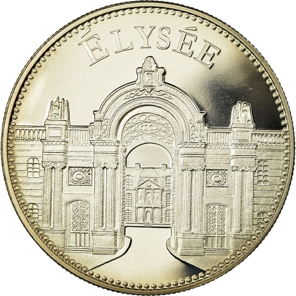 France, Medal, 75/ Paris - Palais de l'Elysée, MS(65-70), Copper-nickel