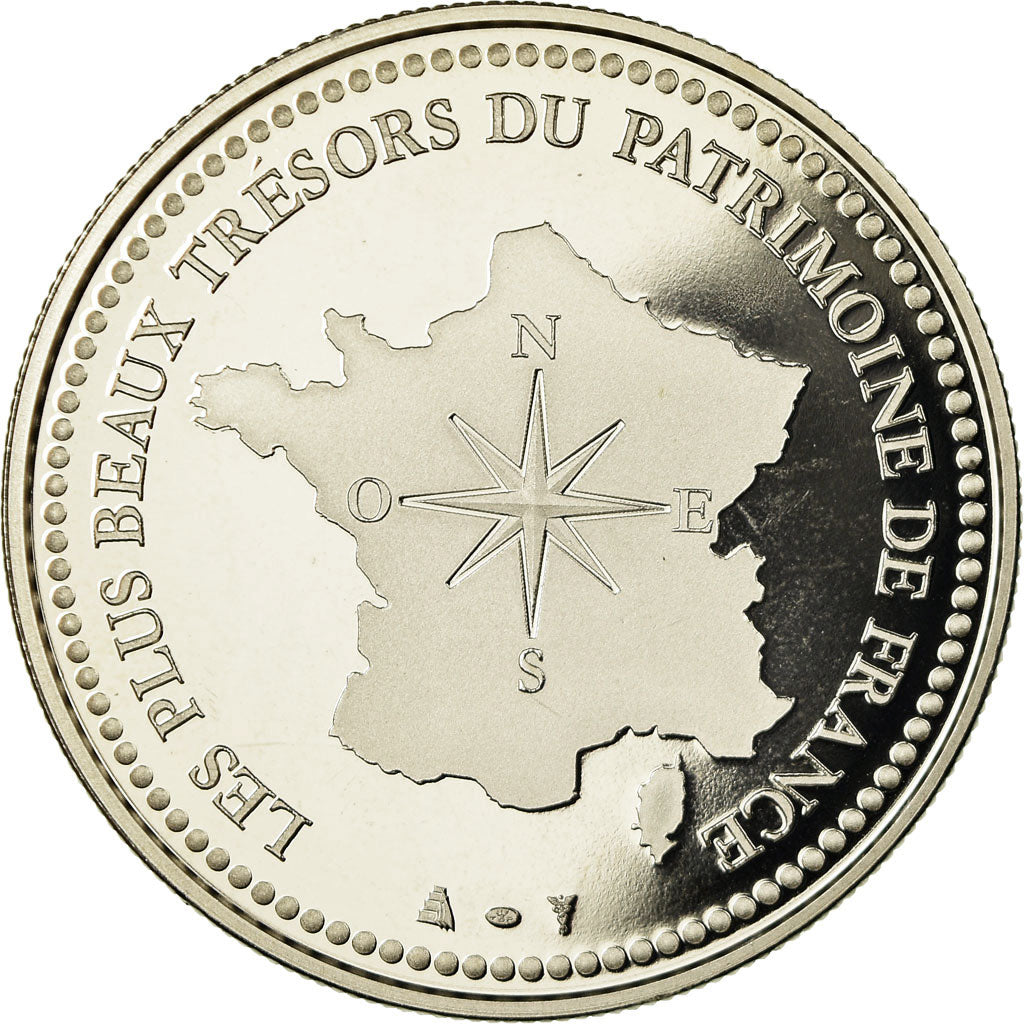 France, Medal, Le Château de Versailles, MS(65-70), Copper-nickel