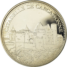 France, Medal, La Citadelle de Carcassonne, MS(65-70), Copper-nickel