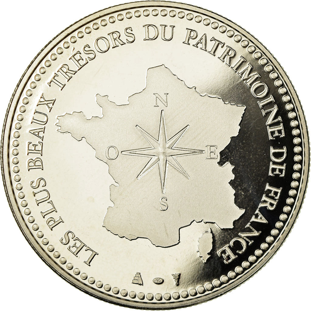 France, Medal, La Citadelle de Carcassonne, MS(65-70), Copper-nickel