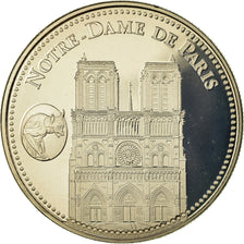 France, Medal, Paris - Cathédrale Notre Dame de Paris, MS(65-70), Copper-nickel