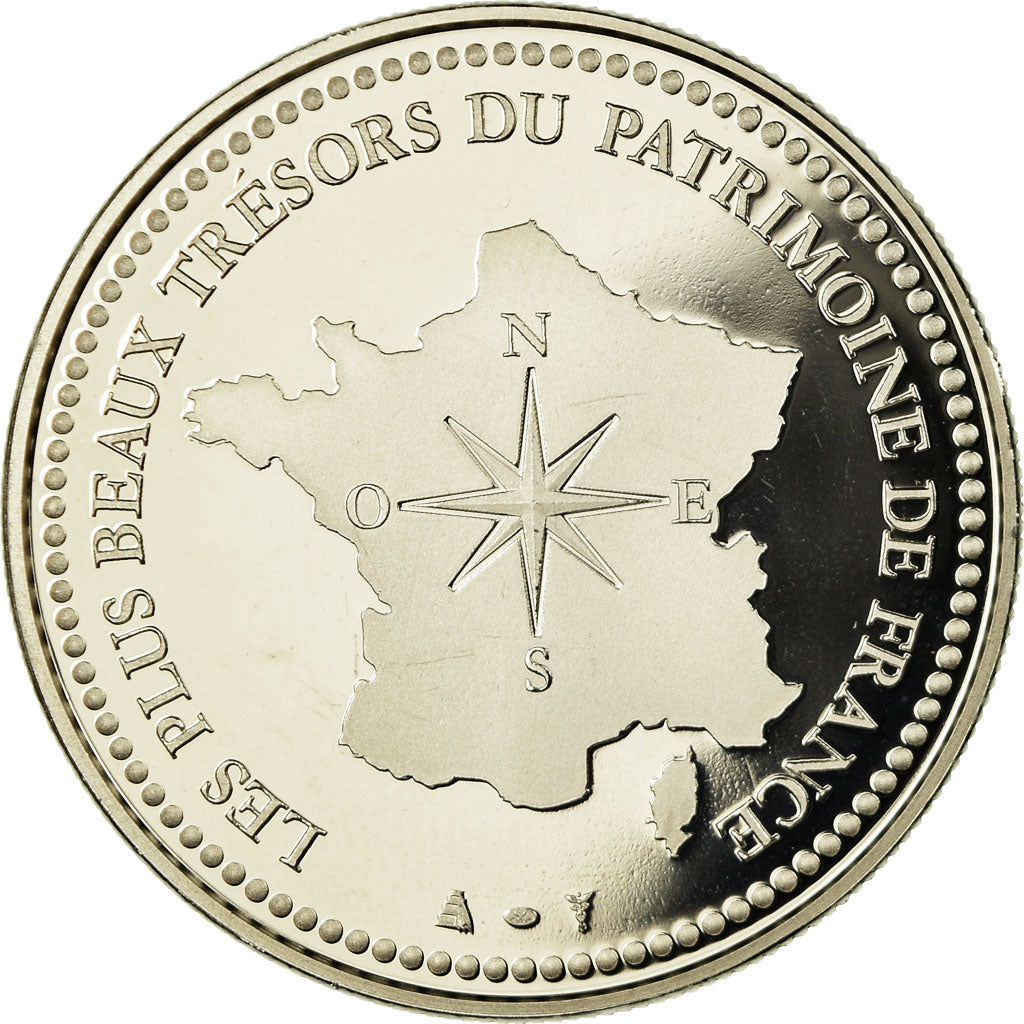 France, Medal, Basilique du Sacré Coeur de Montmartre, MS(65-70), Copper-nickel
