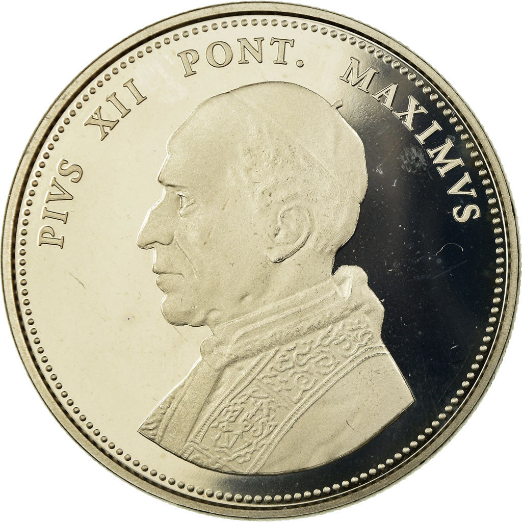 Vatican, Medal, Le Pape Pie XII, MS(65-70), Copper-nickel