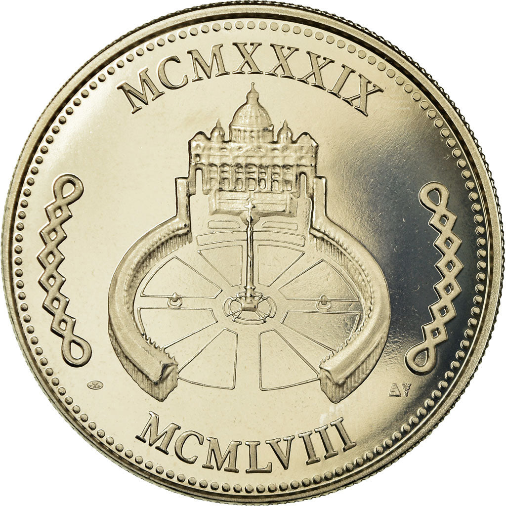 Vatican, Medal, Le Pape Pie XII, MS(65-70), Copper-nickel