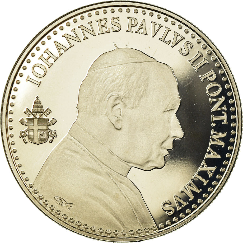 Vatican, Medal, Le Pape Jean-Paul II, Religions & beliefs, MS(65-70)