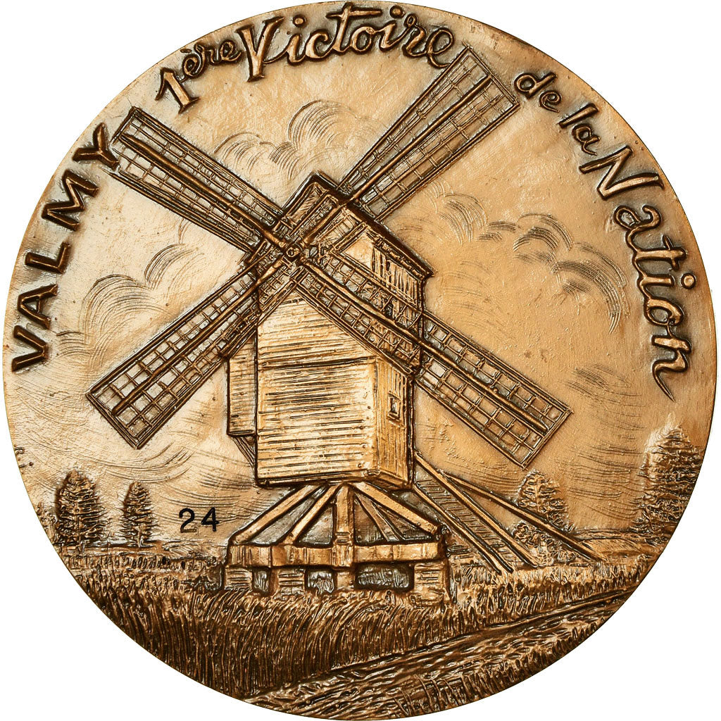 France, Medal, Valmy, 1ère Victoire de la Nation, History, Irolla, MS(63)