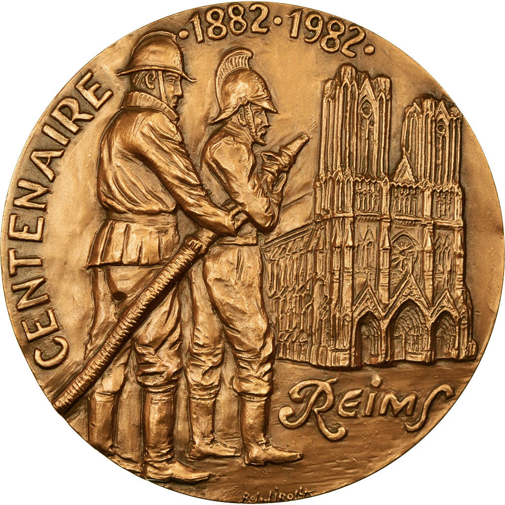 France, Medal, Fédération Nationale des Sapeurs Pompiers, Reims, 1982, Irolla