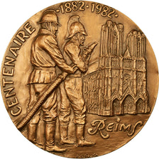 Francja, Medal, Fédération Nationale des Sapeurs Pompiers, Reims, 1982