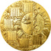 France, Medal, Médaille de Table , Calendrier, 1976, Lecuyer, MS(64), Gilt