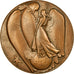 France, Medal, Prix France-Allemagne, jumelages, paix, 1991, Galtié, MS(63)
