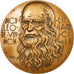 Francja, Medal, Léonard de Vinci, Sztuka i Kultura, 1968, Joly, MS(63), Bronze