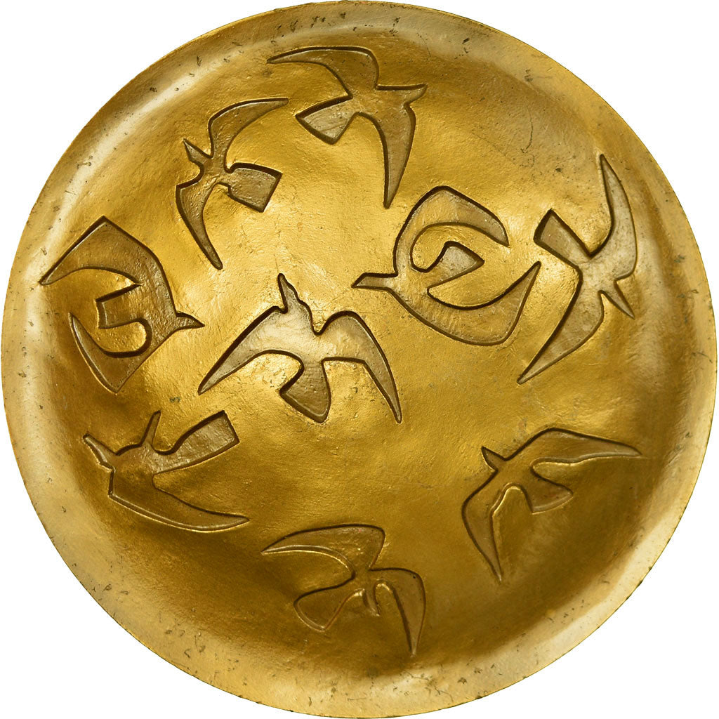 Frankrijk, Medaille, Année du Patrimoine, 1980, Hajdu, PR+, Bronze