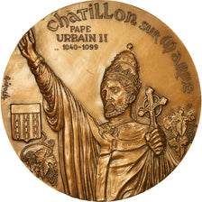 Francja, Medal, Centenaire de la Statue du Pape Urbain II, Chatillon sur Marne