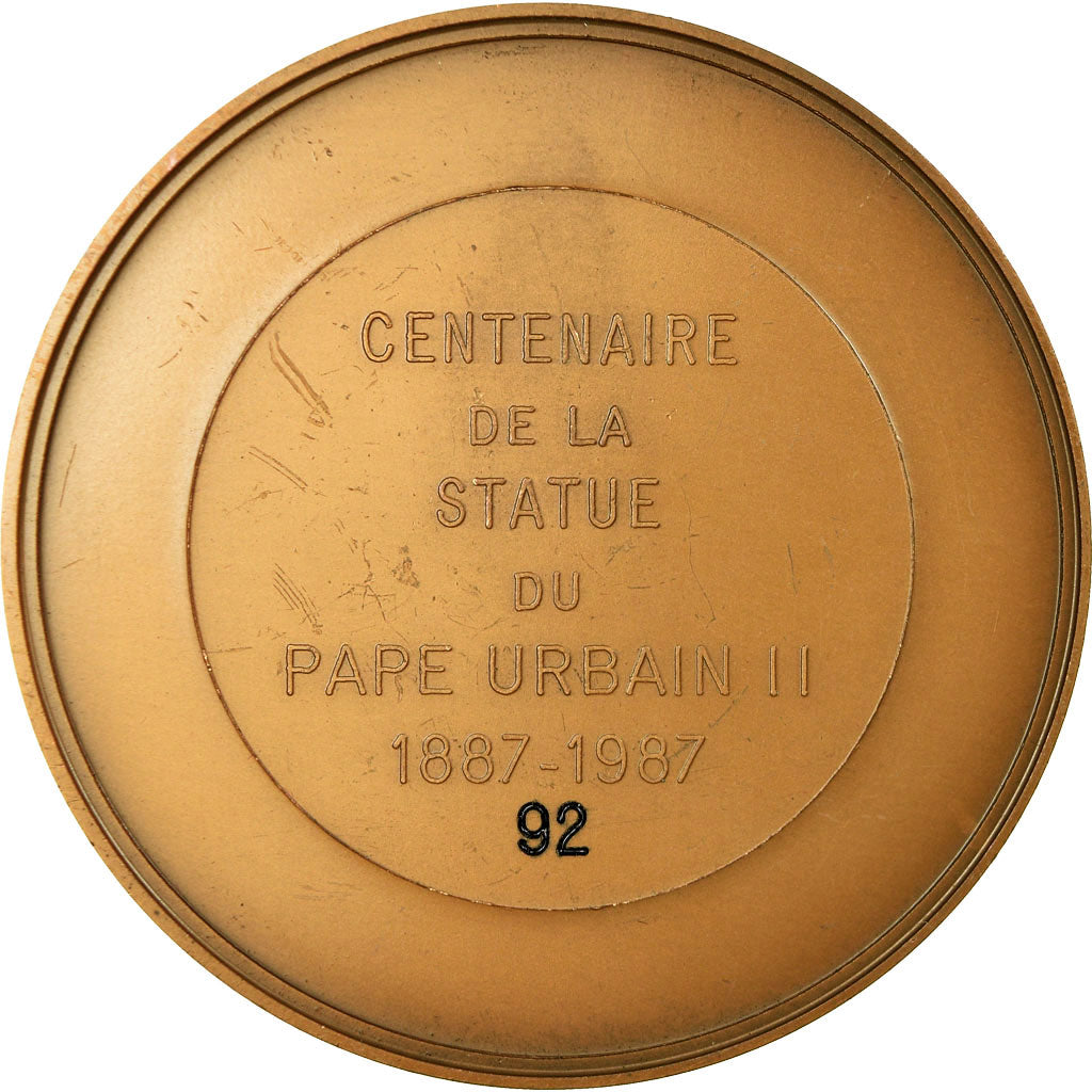 Frankrijk, Medaille, Centenaire de la Statue du Pape Urbain II, Chatillon sur