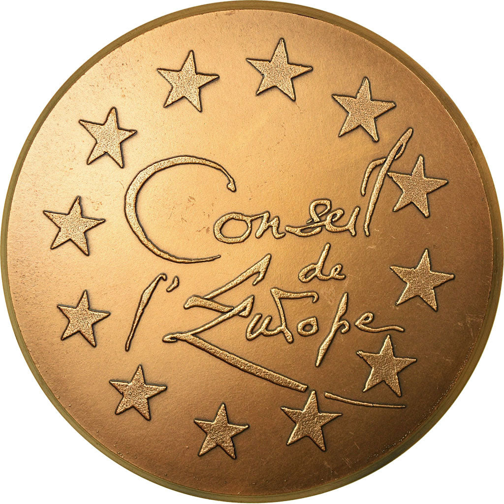 France, Medal, Conseil de l'Europe, MS(60-62), Bronze