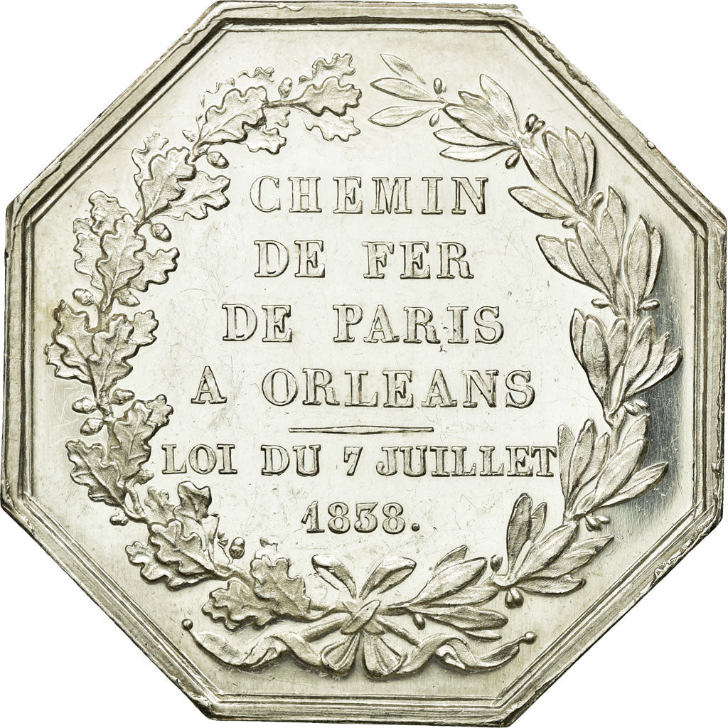 France, Jeton, Railway, SUP, Argent