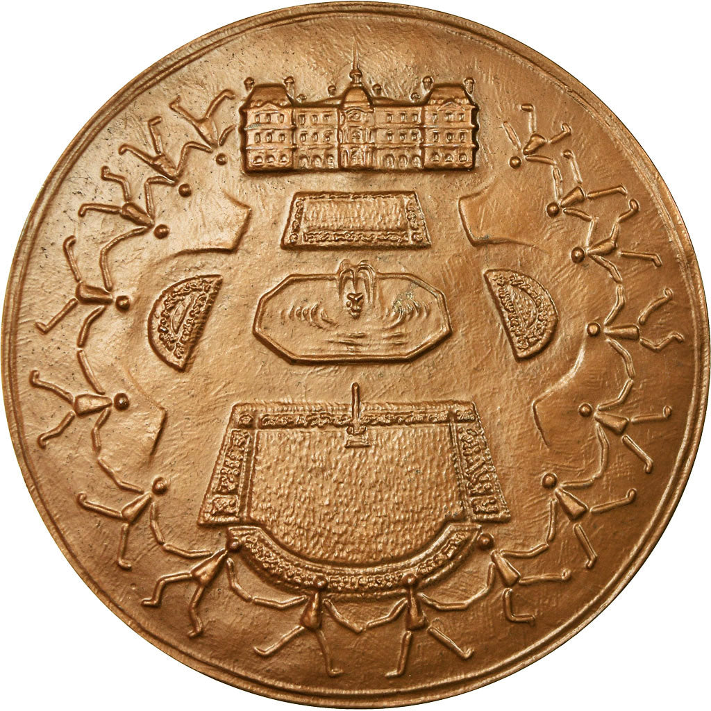 France, Medal, Jardin du Luxembourg, Paris, 1984, Lay, MS(63), Bronze