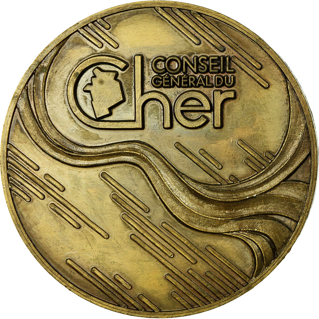 France, Medal, Conseil Général du Cher, MS(63), Bronze