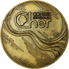 France, Medal, Conseil Général du Cher, MS(63), Bronze